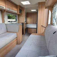 interior picture of the Bailey Pegasus Gt70 Brindisi