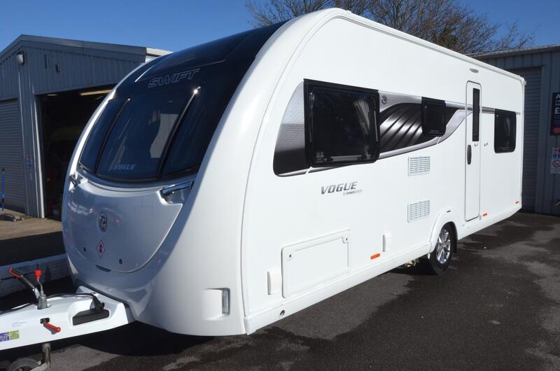 exterior picture of the Swift Vogue 590TD Special edition