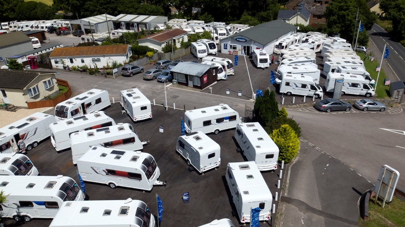 used caravans for sale near Hampshire